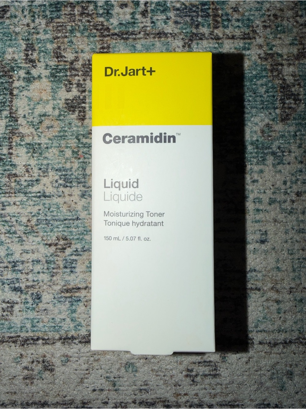 Dr. Jart+ Ceramidin Liquid Moisturizing Toner — White & Yellow